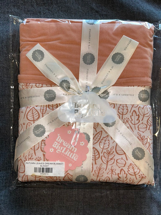 Autumn Leaves Toddler Blanket