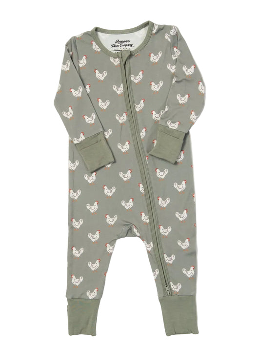 Sage Chickens Convertible Zippy