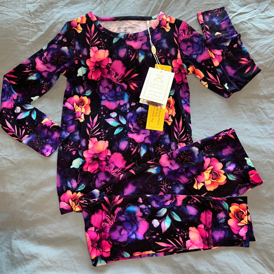Midnight Garden Long Sleeve Set