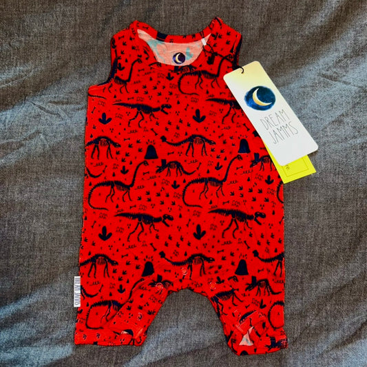No Bones About It Sleeveless Shorty Romper