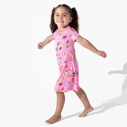 Powerpuff Girls Short Sleeve Dress