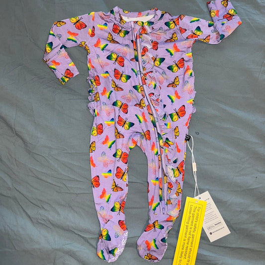Jordana (Butterflies) Footie