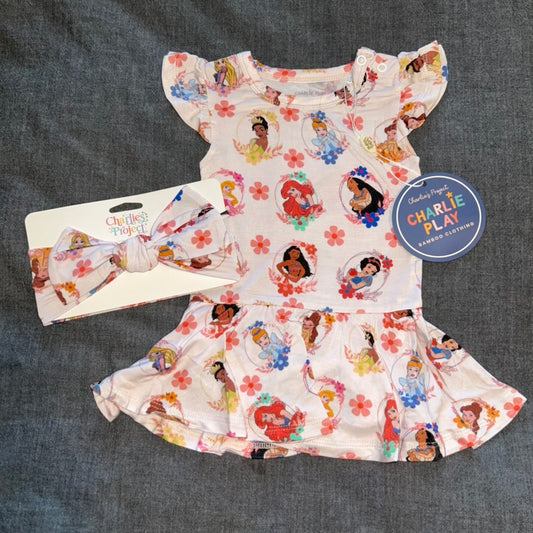 Princess Portraits Bodysuit Twirl Dress