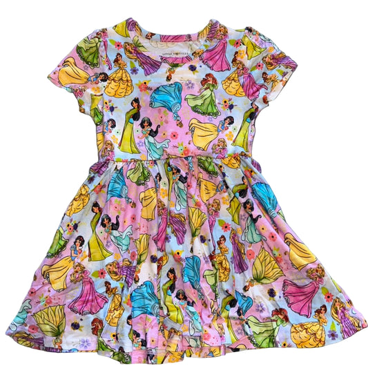 Princess Glam Short Sleeve Twirl Dress