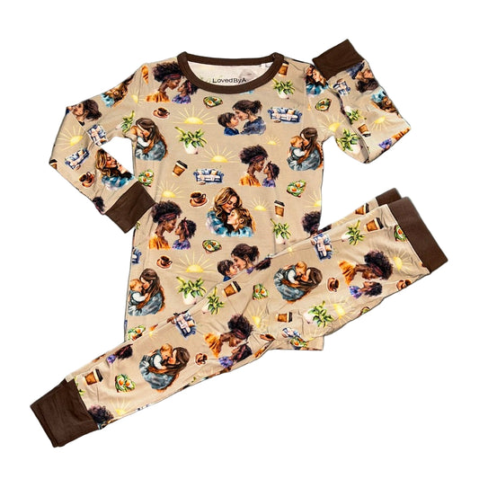 Tired Mom Long Sleeve Set