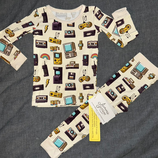 90's Retro Long Sleeve Set