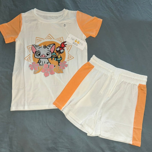 Tangerine Daywear Shorts Set