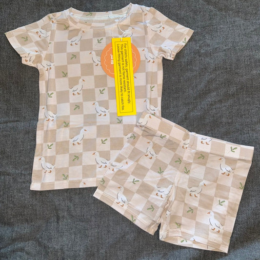 Quackin' Along Shorts Set