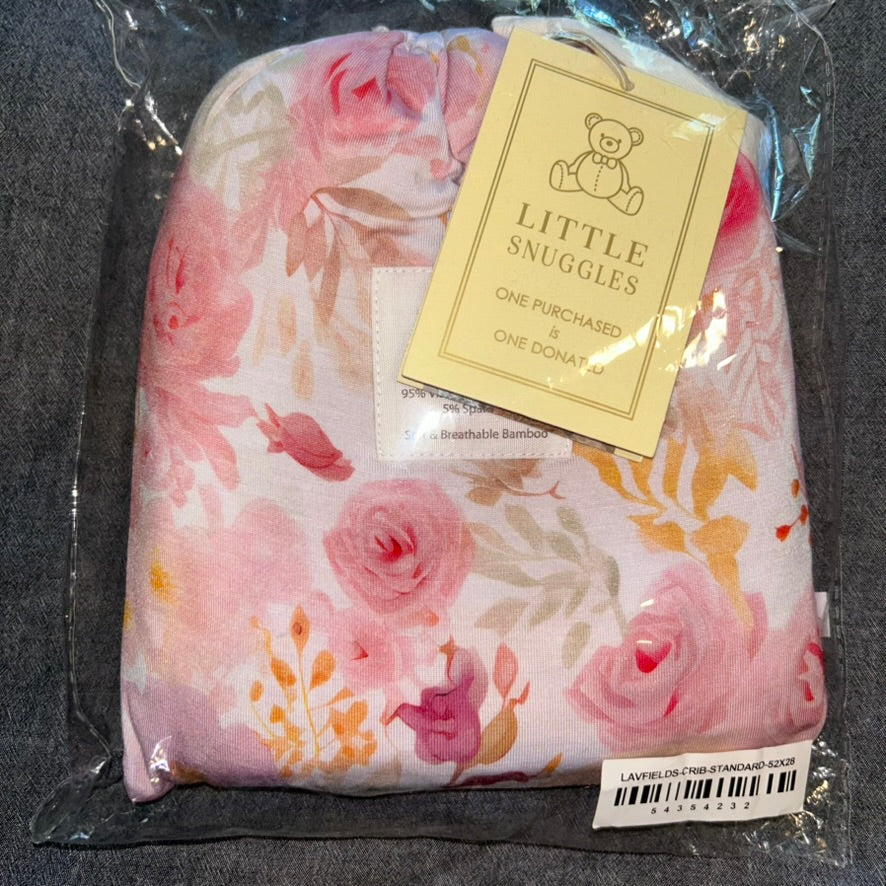 Lavender Fields Crib Sheet