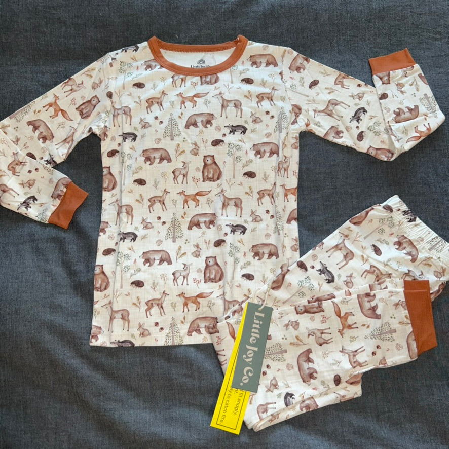 Forest Friends Long Sleeve Set