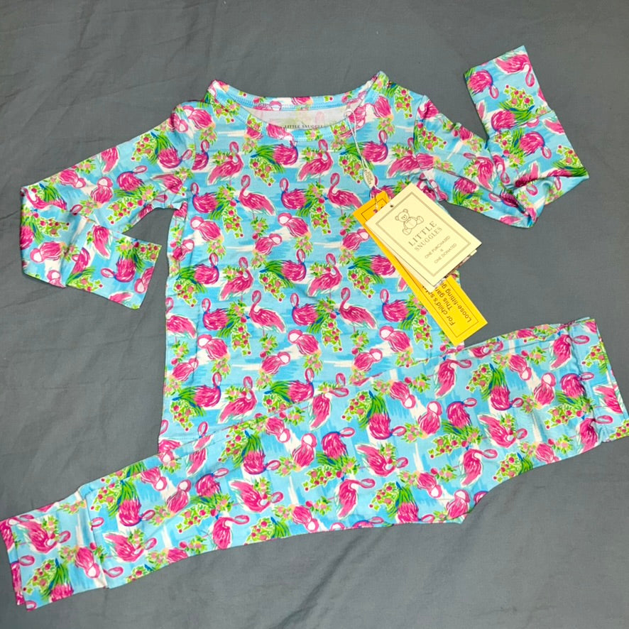 Let's Flamingle Long Sleeve Set