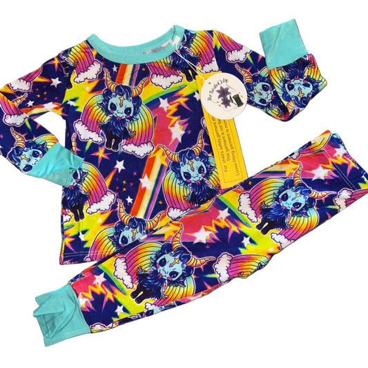 Colorful Creature Long Sleeve Set