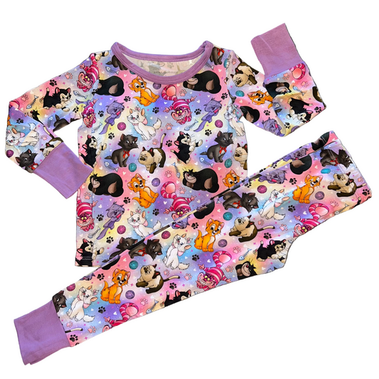 Purrfect Cats Long Sleeve Set