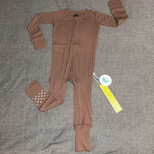 Hot Cocoa (Brown) Ribbed Convertible Zippy