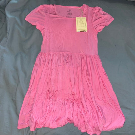 Bubblegum Short Sleeve Twirl Dress