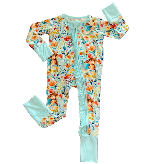 Blossoming Mama Ruffled Convertible Zippy