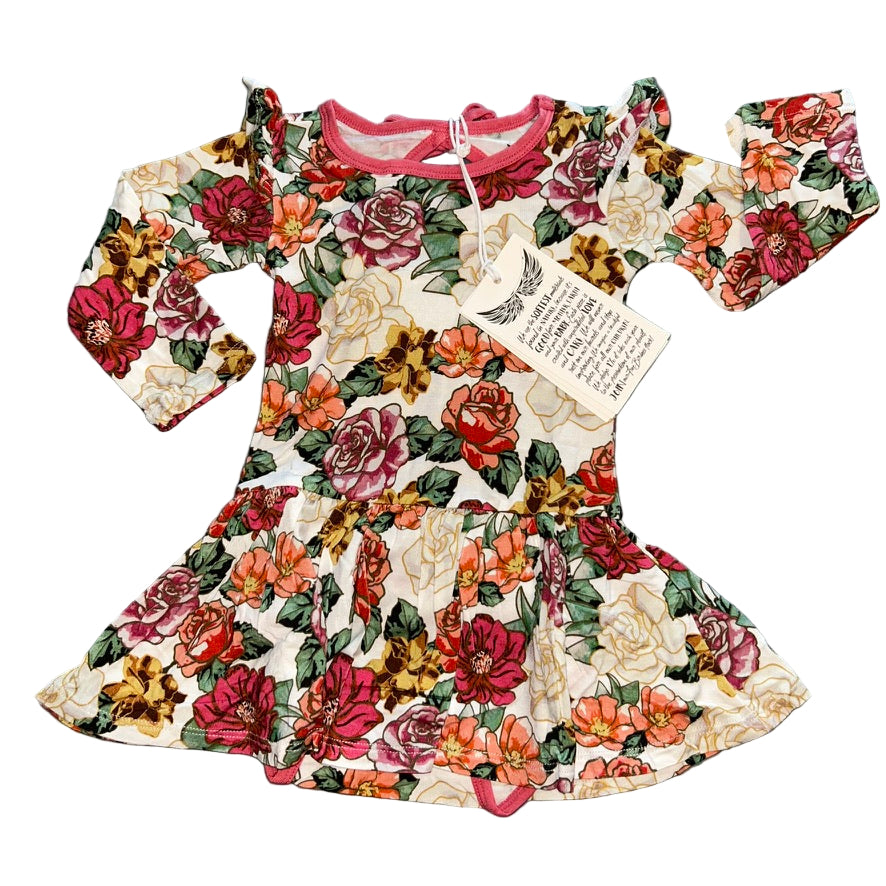 Fall In Love Bodysuit Twirl Dress