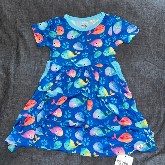 Moby Short Sleeve Twirl Dress