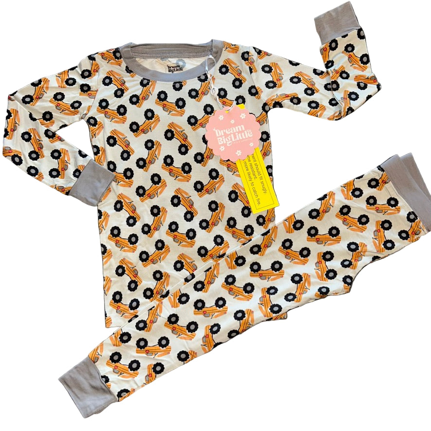 Magic School Truck Long Sleeve Set