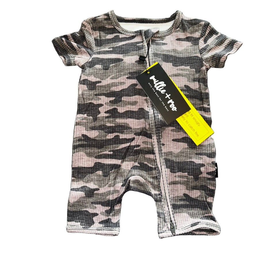 Chris Camo Ribbed Shorty