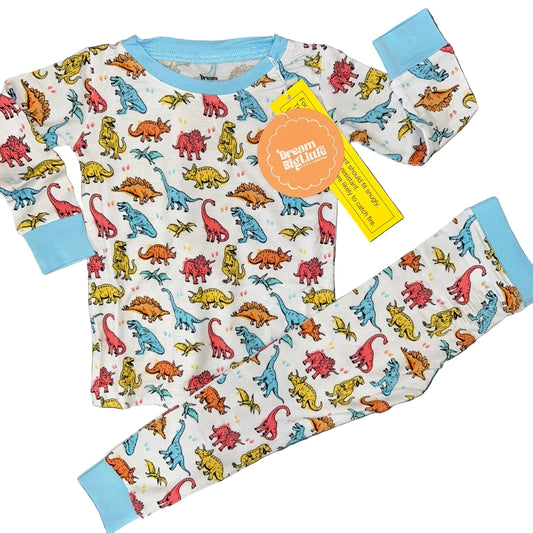 Color Me Dino Long Sleeve Set