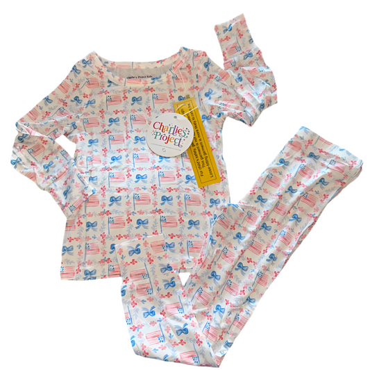 Tie A Ribbon Long Sleeve Set