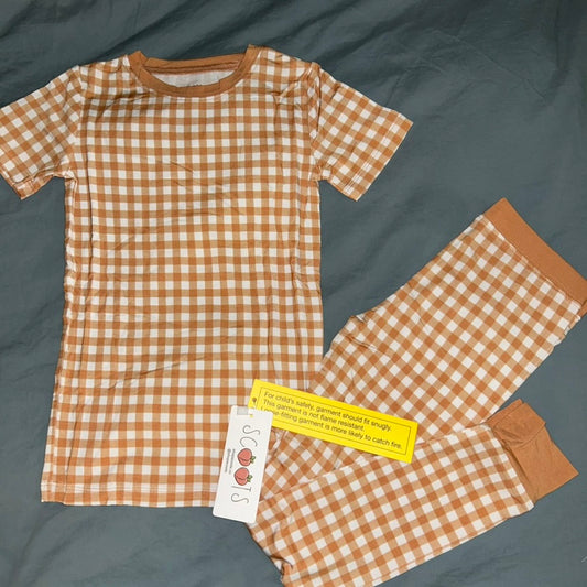 Toasted Apricot Short Sleeve Set