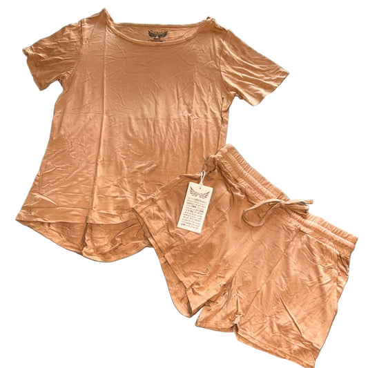 Coca Mocha Short Sleeve & Shorts Pajama Set