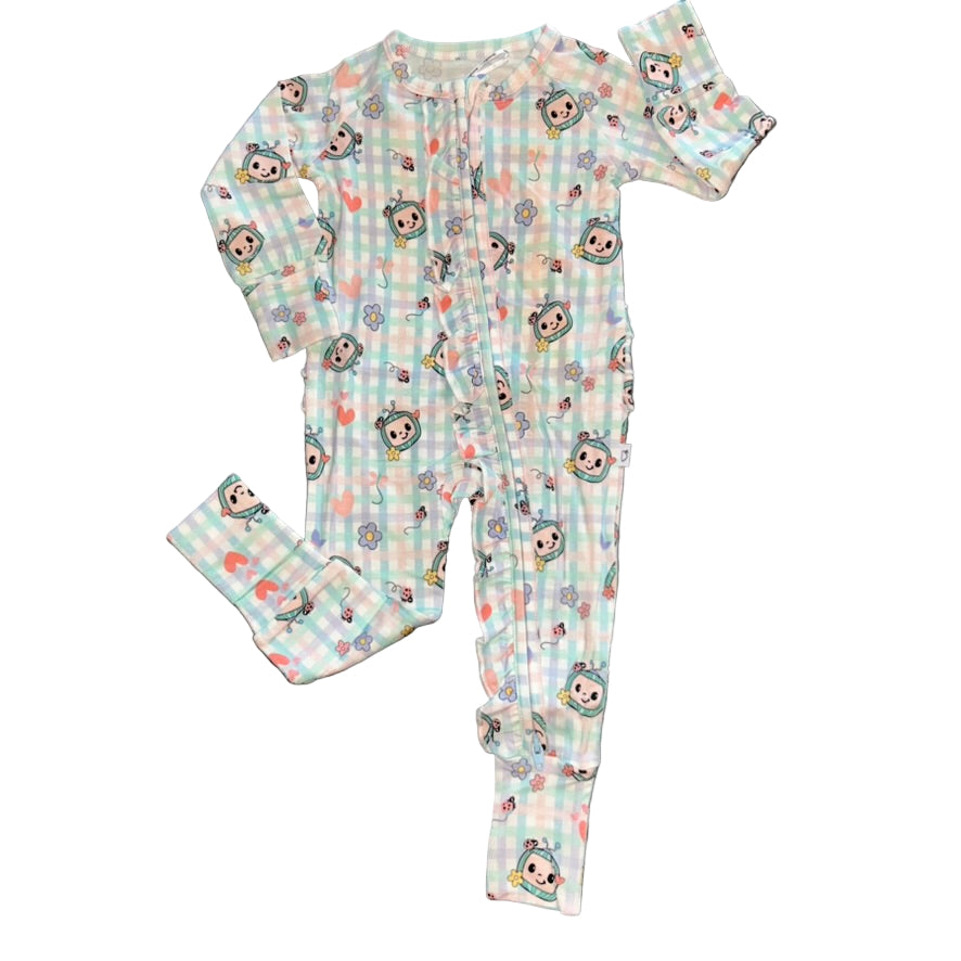 CoComelon Springtime Melon Ruffled Convertible Zippy