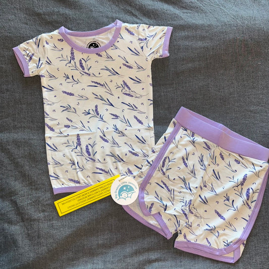 Lavender Lullabies Shorts Set