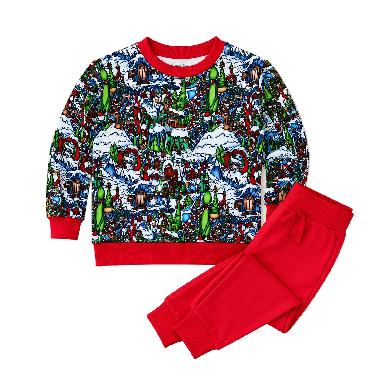 Who Village Crewneck & Jogger Set