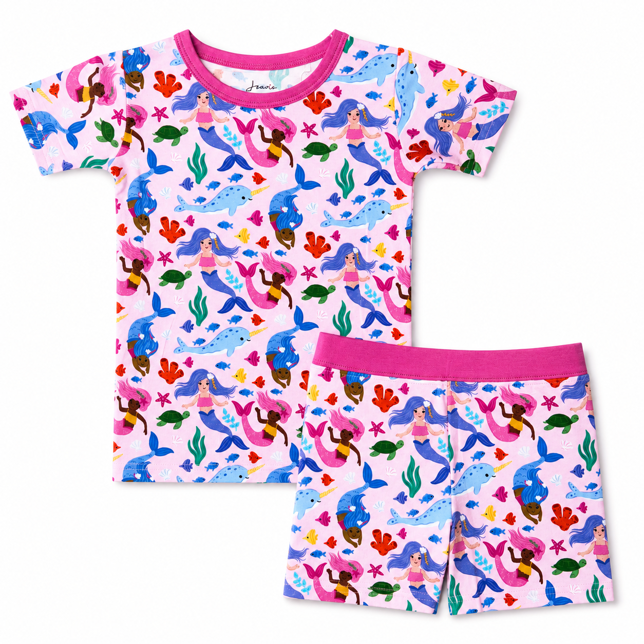 Magical Mermaids Shorts Set
