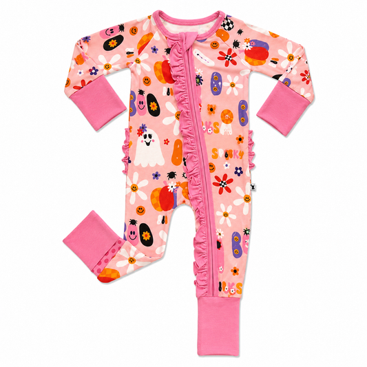 Pink-A-Boo Ruffled Convertible Zippy