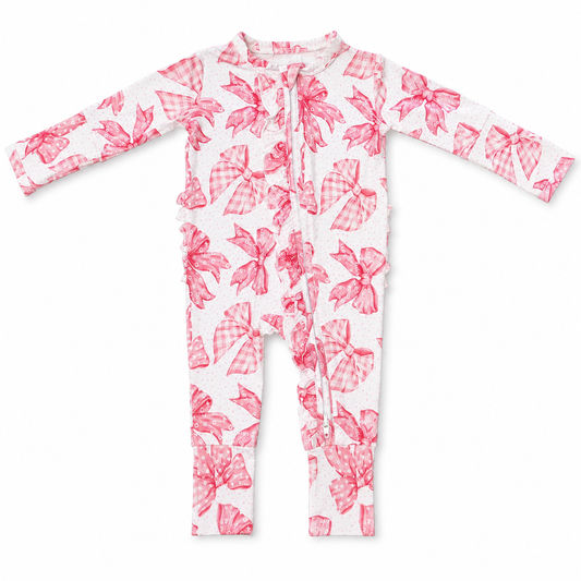 Lovin' Bows Ruffled Convertible Zippy