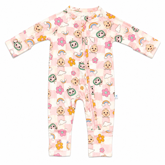 CoComelon JJ Rainbow Checkers Convertible Zippy