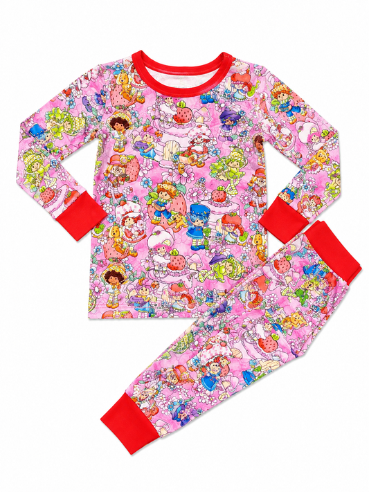 Strawberry Friends Long Sleeve Set