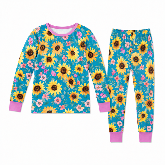 Sunflower Fields Long Sleeve Set