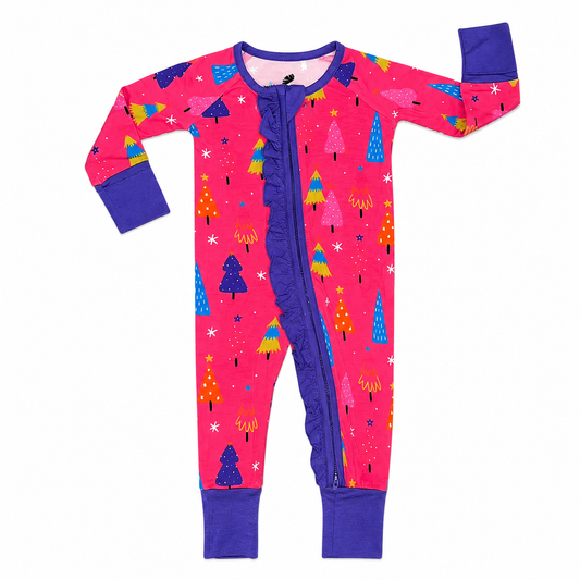 Pink Pine Trees Convertible Zippy