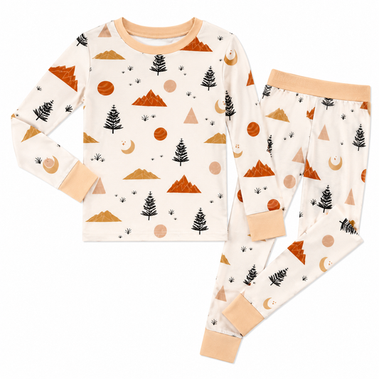 Montana Mountains Long Sleeve Set