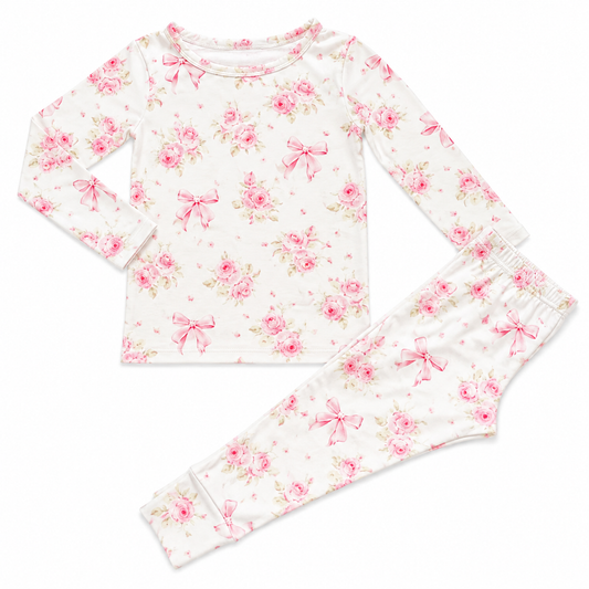 Ribbons & Roses Long Sleeve Set