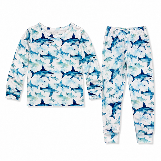 Shark Attack Long Sleeve Set