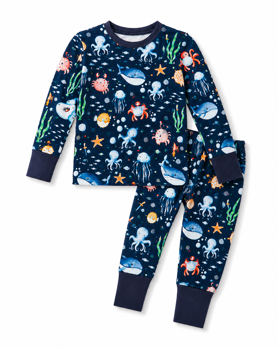 Ocean Pals Long Sleeve Set