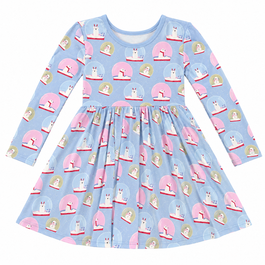 Snow Globe Gwendolyn Twirl Dress (Cotton)