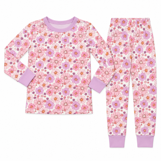 Spring Floral Long Sleeve Set