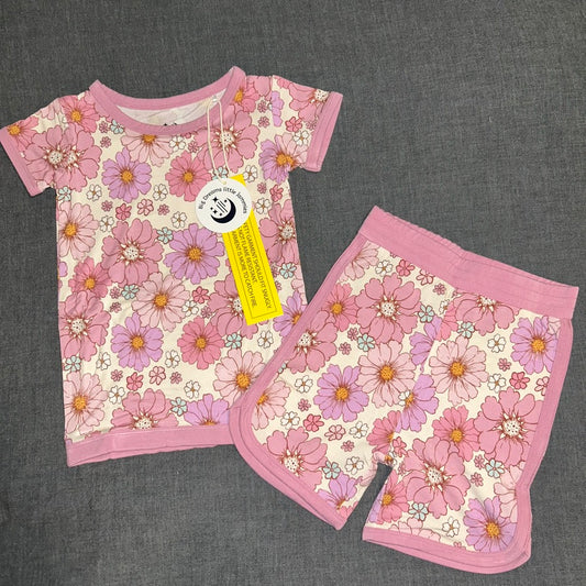 Powerful in Pink Shorts Set