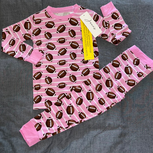 Girls Football Long Sleeve Set