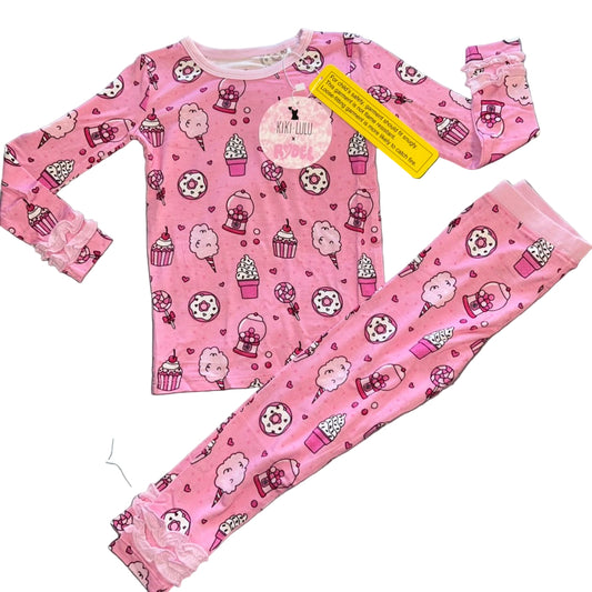 Sweetie Ruffled Long Sleeve Set