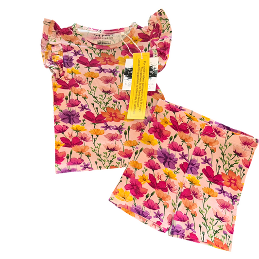 Wildflowers Shorts Set