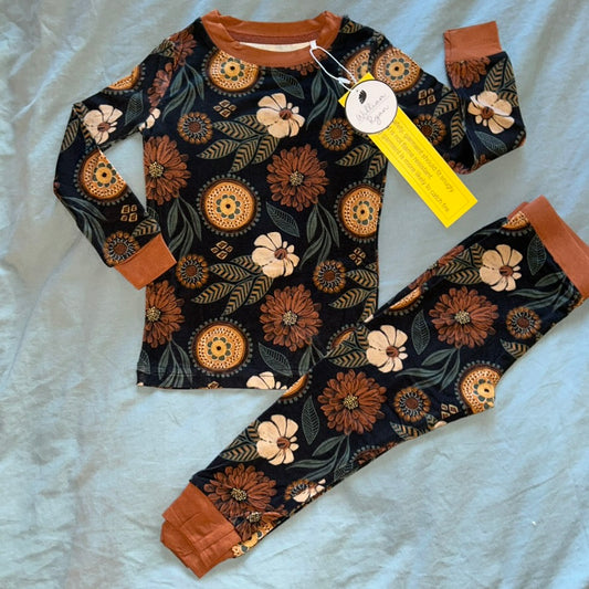 Boho Floral Long Sleeve Set