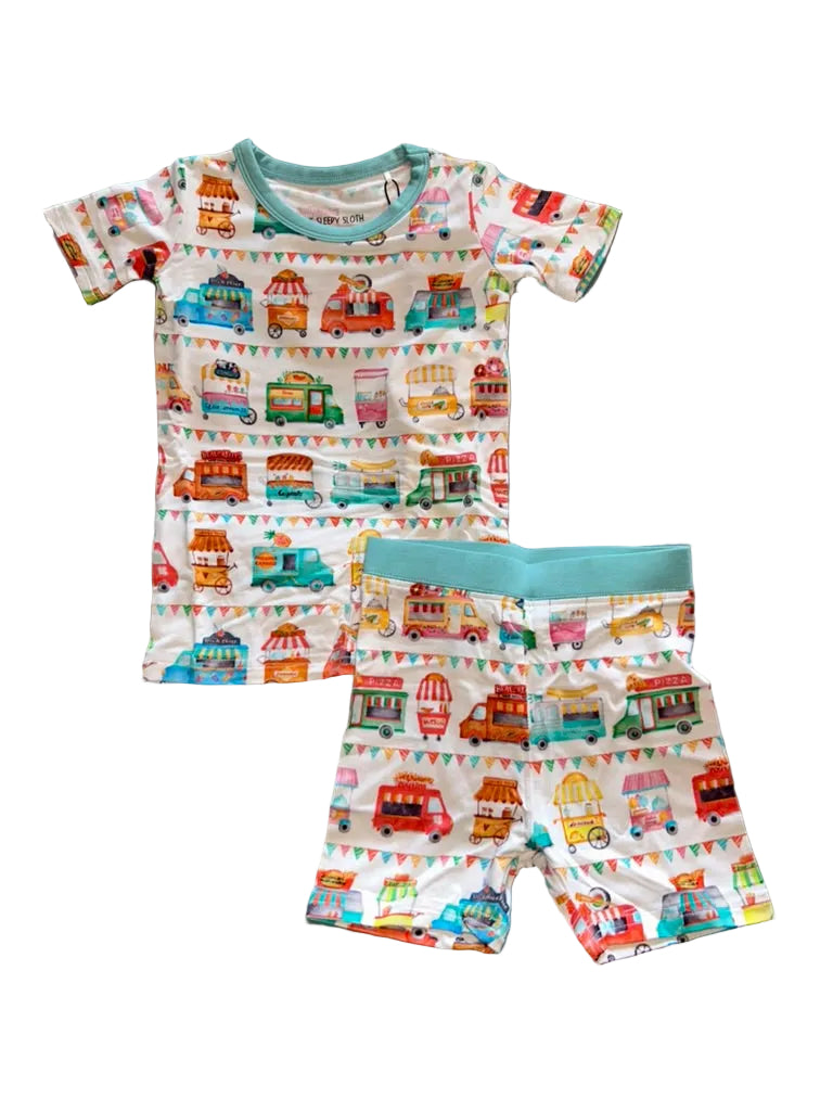 Foodie Express Shorts Set